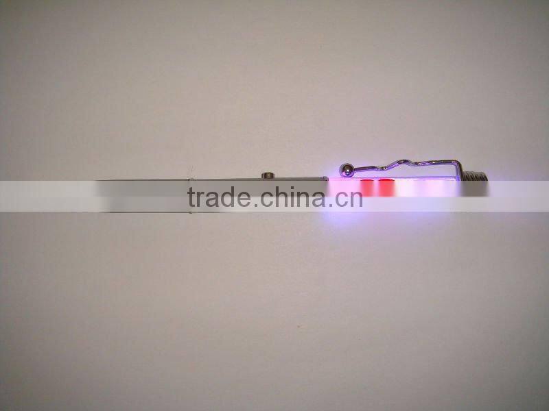 Promnotional items led flashing slim hang pen ,new products on china market led glowing slim hang ballpen