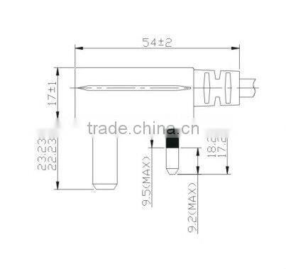 3 Pins U.K. ac power supply plug