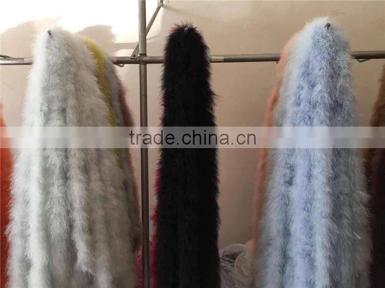 Fashion Ostrich Feather Winter Fur Garment Raw Material