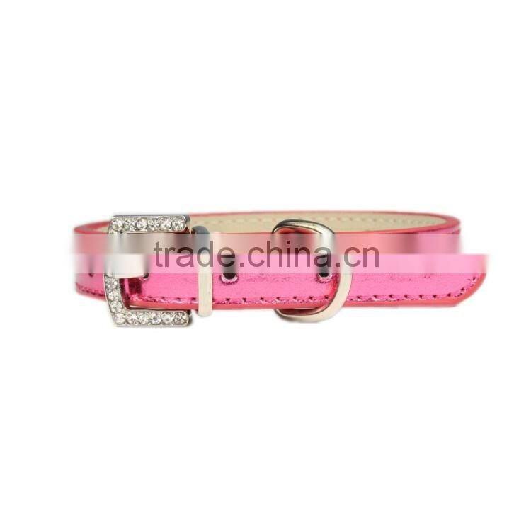 Pet products gold & silver festive color diamond 6 color pet collar