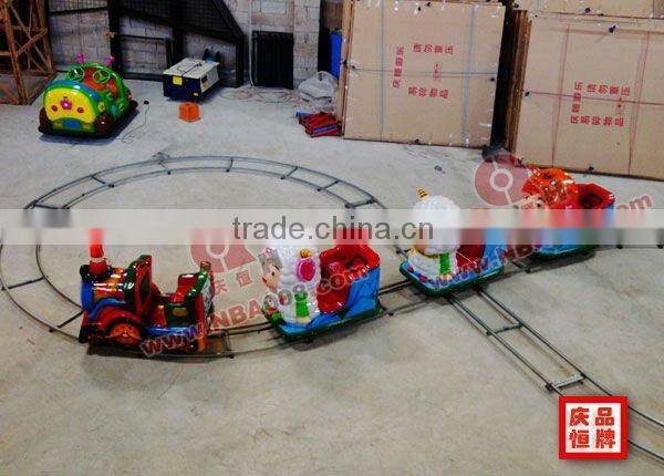 4 Persons' Splayed Shape Electric Amusement Music Train