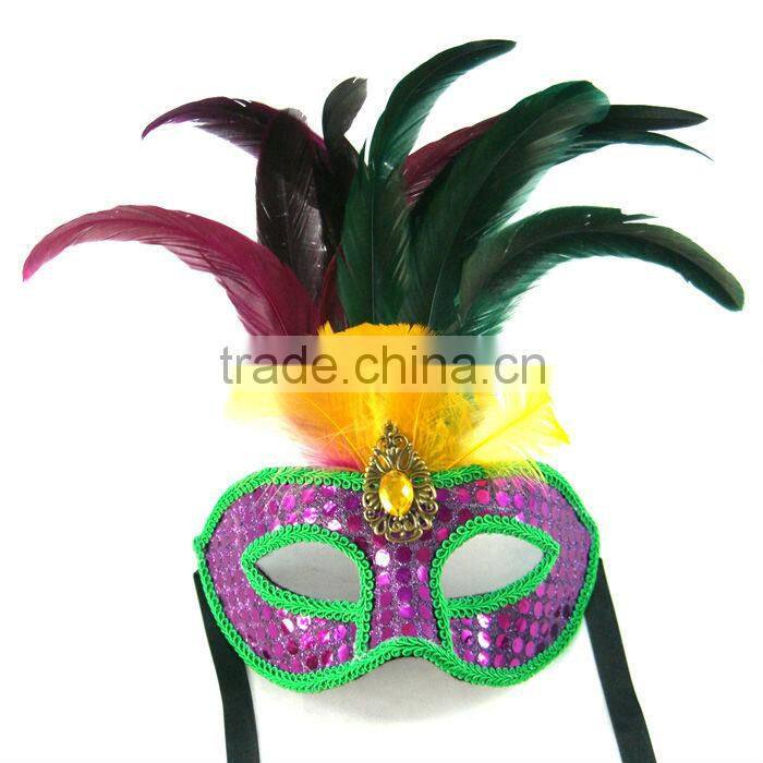 Birthday Party Feather Masks For Female Masks