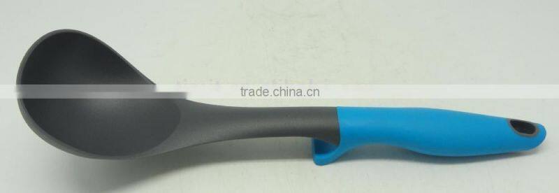 COLORFUL HANDLE NYLON 7PCS KITCHEN TOOL SET WITH STAND