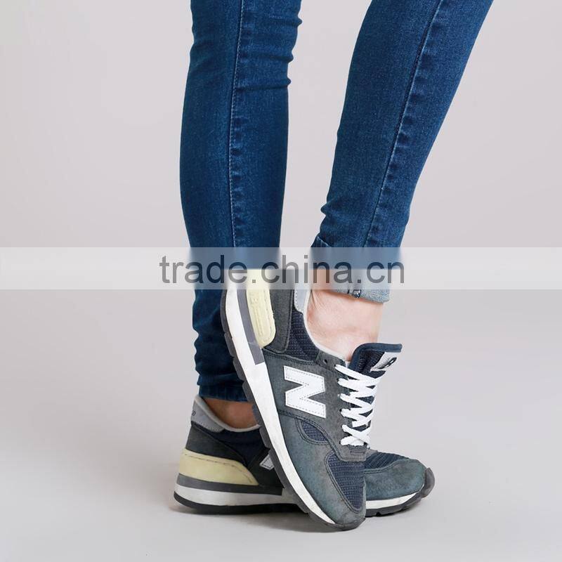 Fashion high-waist skinny women denim jeans 2016