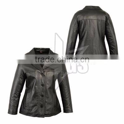 Hot Sale New Fashion And Style Women Jacket Red Leather Jacket For Women
