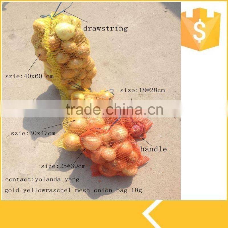 50x80cm red mesh bags for onions and vegetables