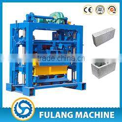 FL40-3B movable cement hollow block machine in Mozambique for small business