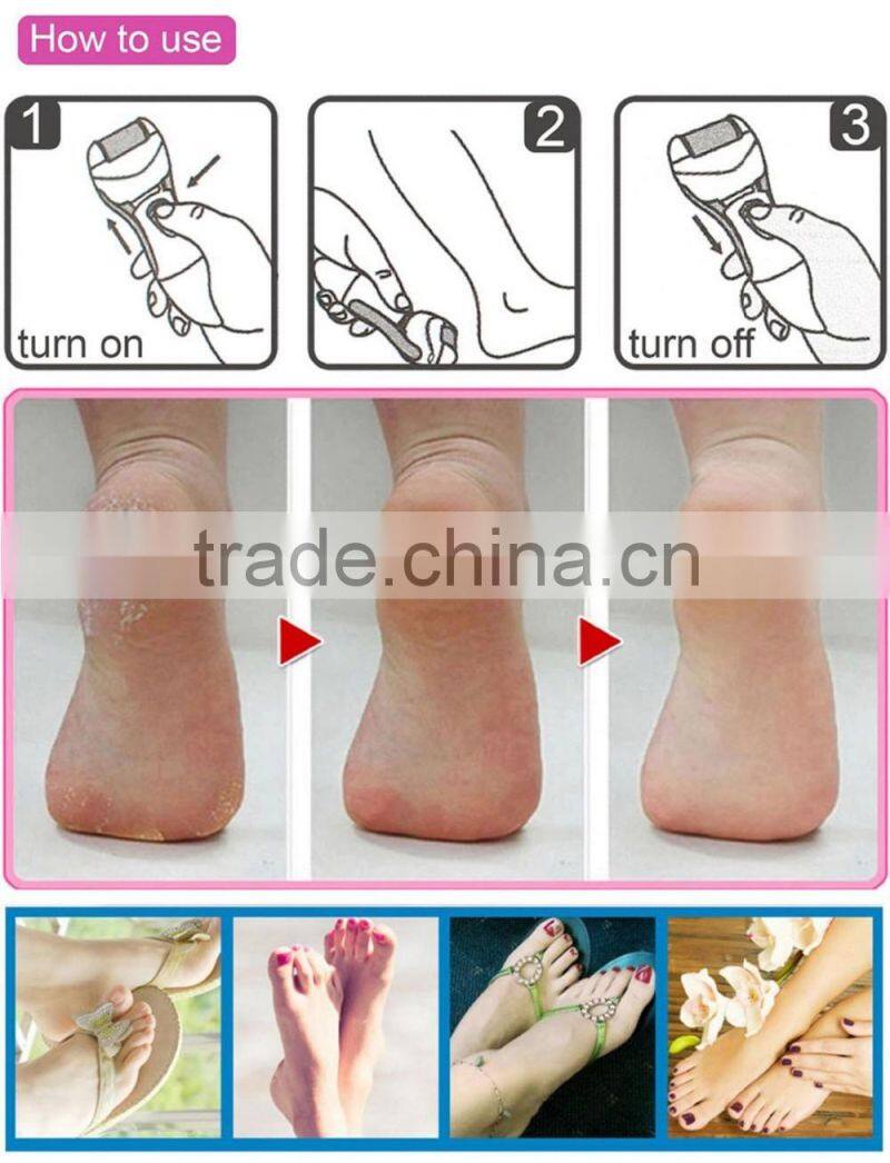 Universal Electric Pedicure Kit Foot Care File Dry Hard Skin Callus Remover