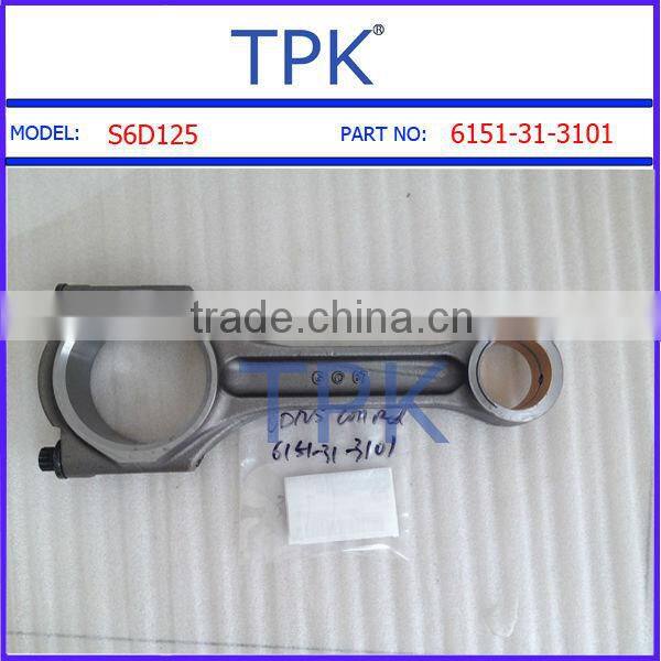 Komatsu S6D125, S6D125-1 connecting rod, 6151-31-3101,6151-31-3200