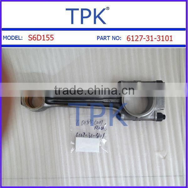 Komatsu S6D155, S6D155-4 con rod, Bush, Bolt, 6127-31-3101