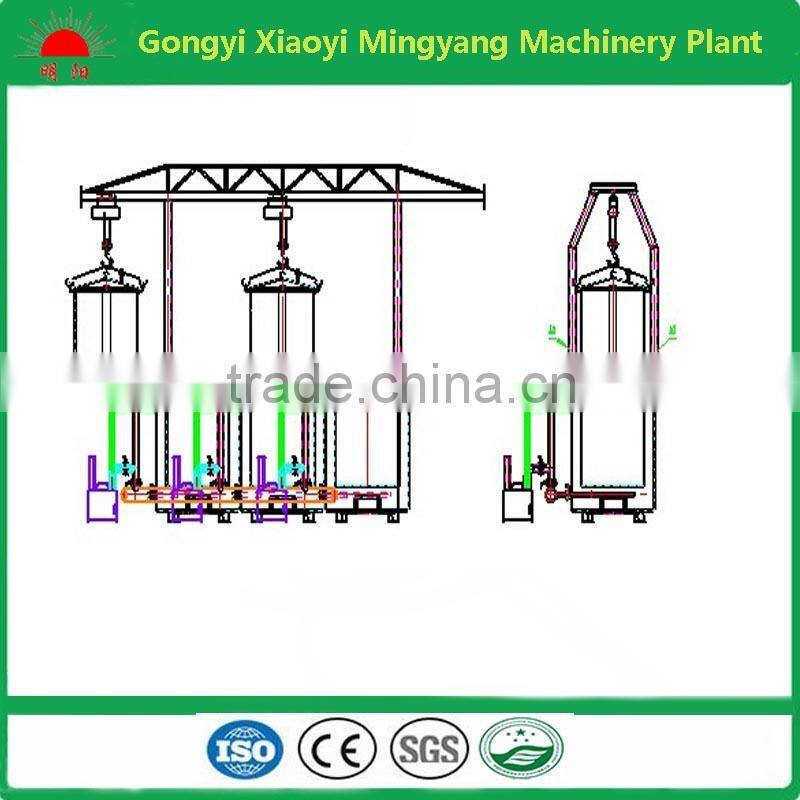 Factory direct sell industrial eco-friendly biomass briquette carbonization kiln for charcoal making