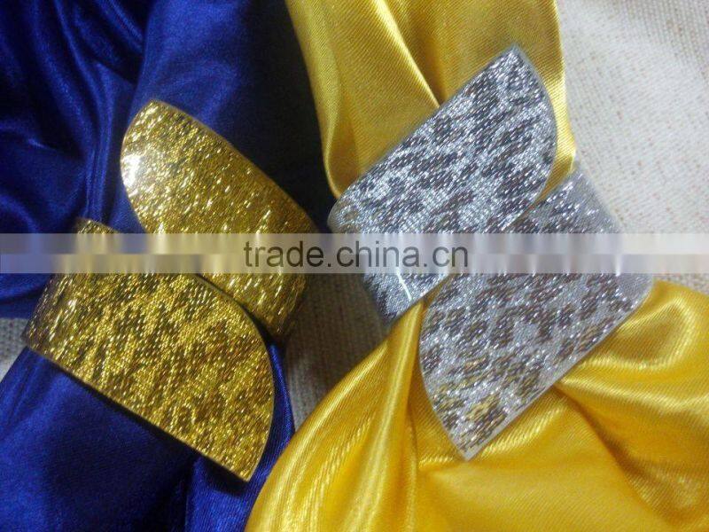 Acrylic Plastic Napkin Ring Wedding Table Decoration & Accessories Type Eco-Friendly Feature Hotel clear Acrylic Napkin Holder