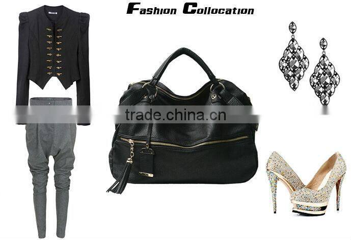 fashion genuine leather ladies purse