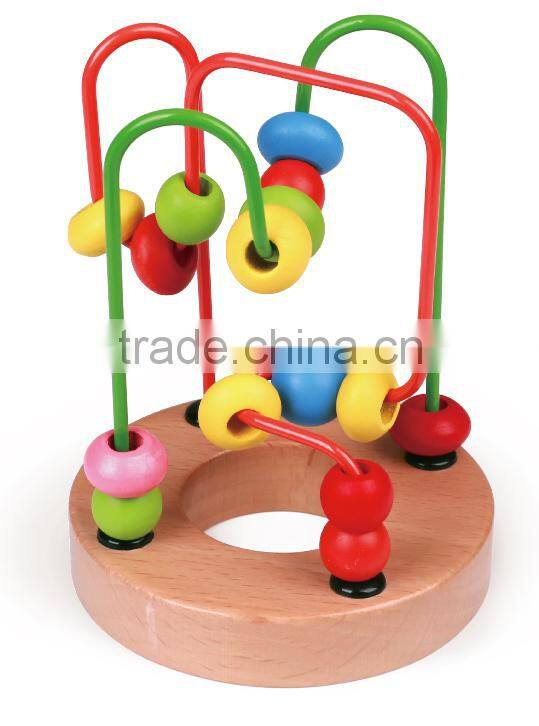 Megge small bead fun 12 months children toys styles of the perler beads making wood toys kids wooden toys