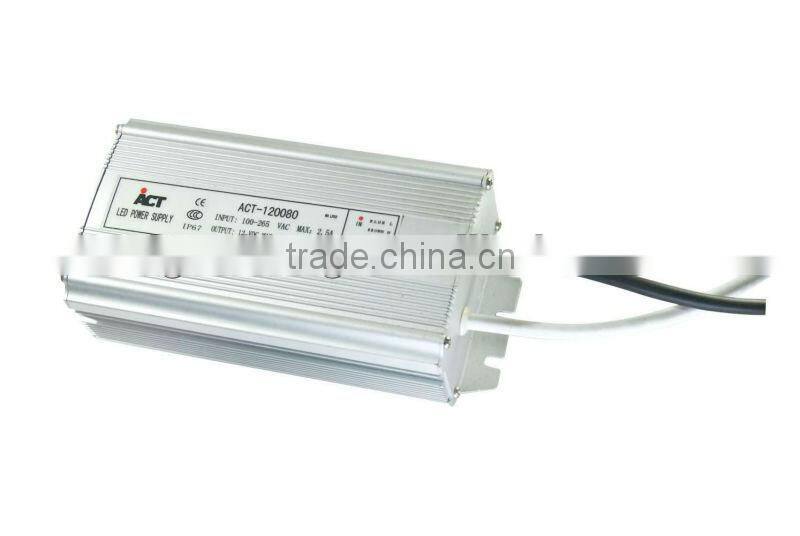 CE approved 12V 5A power adapter with cigarette lighter socket