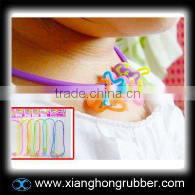 Fancy colorful silicone earring