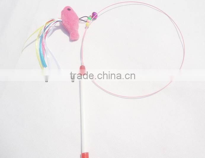 Funny Cat Toy Stick with Catnip