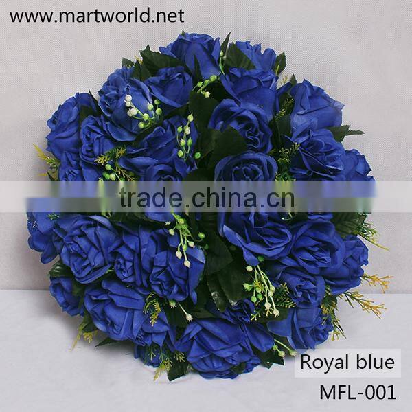 2016 artificial flower for wedding artificial flower Decorative rose bouquet for home,hotel,party,wedding decoration(MFL-001)