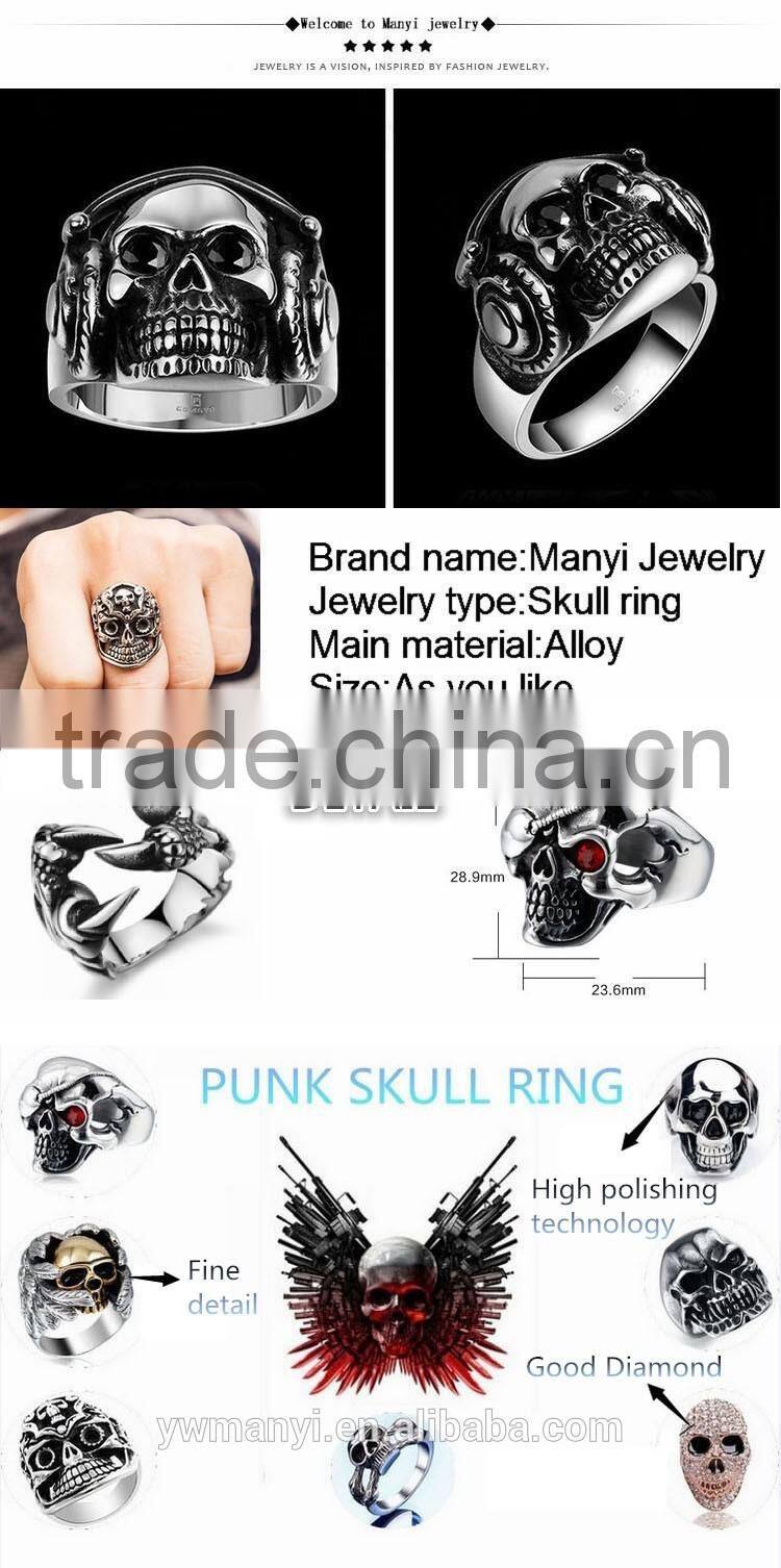 Hot Selling buy wholesale direct evil eye jewelry skull lip ring jewelry R27