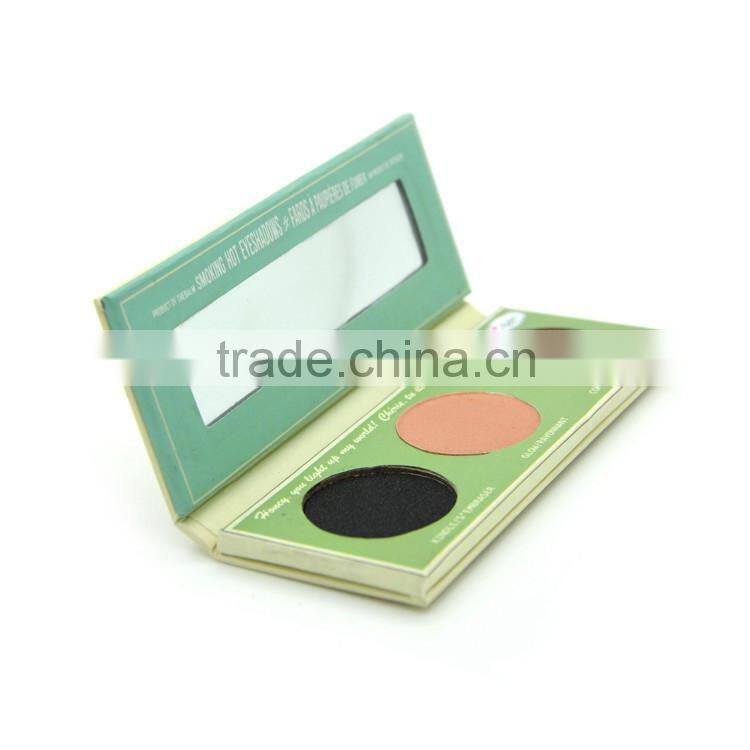 2015 Women Makeup Brand The Balm Eyeshadow Palette 2 Styles 3 Colors Smoke Balm Make up Eye Shadow with Red and Black Package