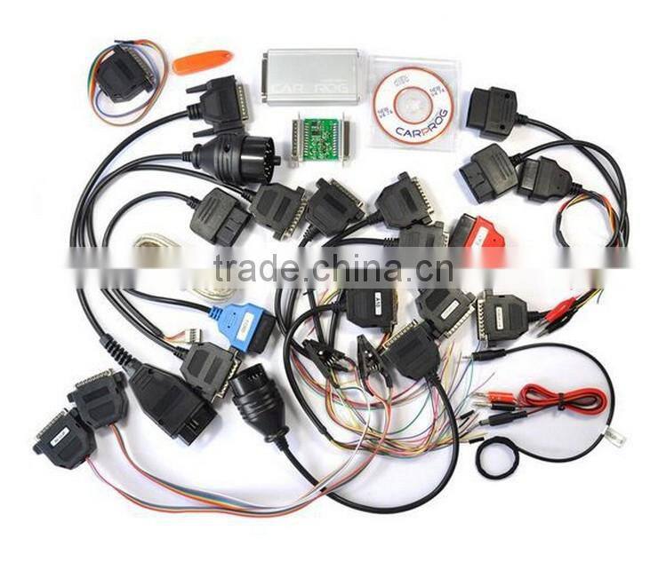 Factory Price Carprog V5.46 + All Software Activated + 21 Adapters for Car Radios/Odometers/Dashboards/Immobilizers in stock