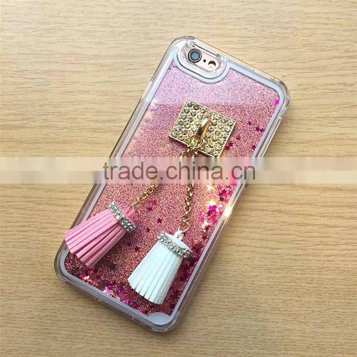 Moving Liquid Shell Back Cover Protector Case For iPhone 6 6S