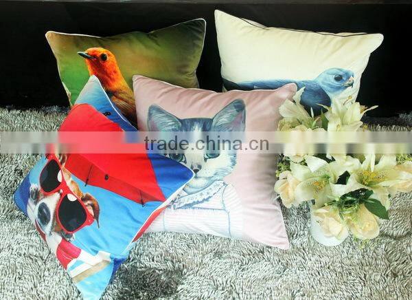 2016 Hot Sale 3D Latest Design Cushion Cover