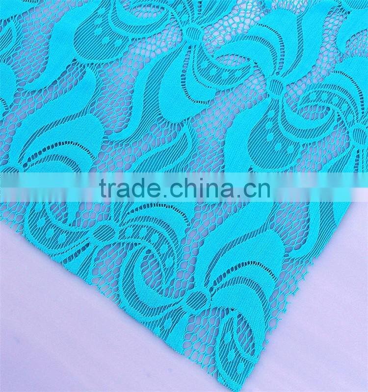 German elastic jacquard guipure lace fabric
