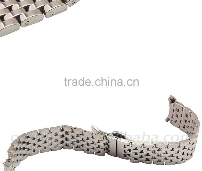 20mm high quality imported stainless steel watch bracelet Wholesale 3PCS