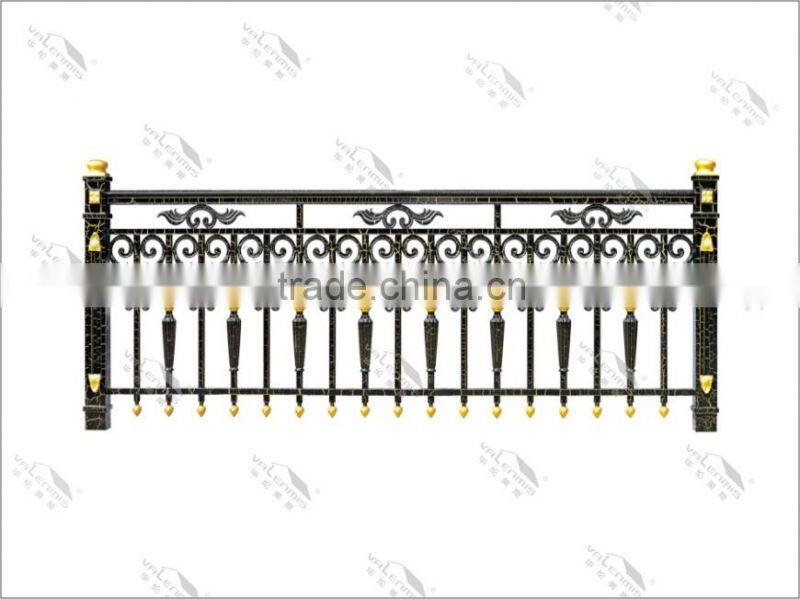 Aluminum garden fence