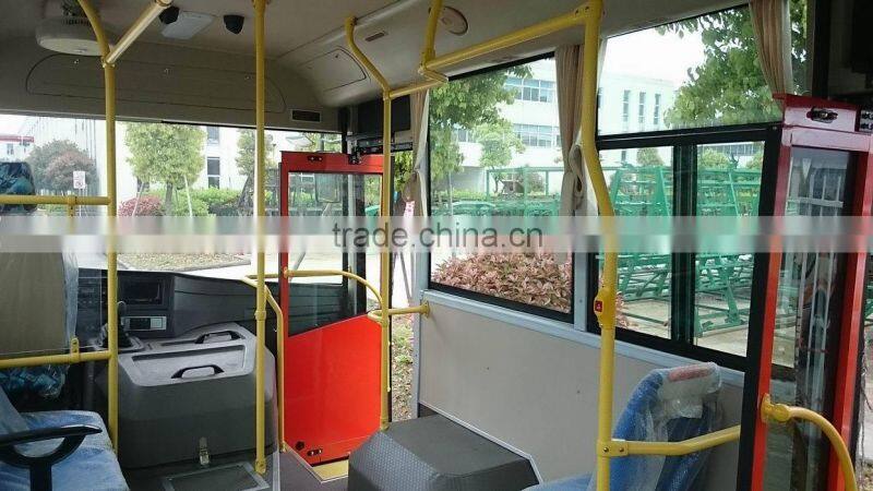 Best price 7.3m 27 seats City bus with FAW engine for sale