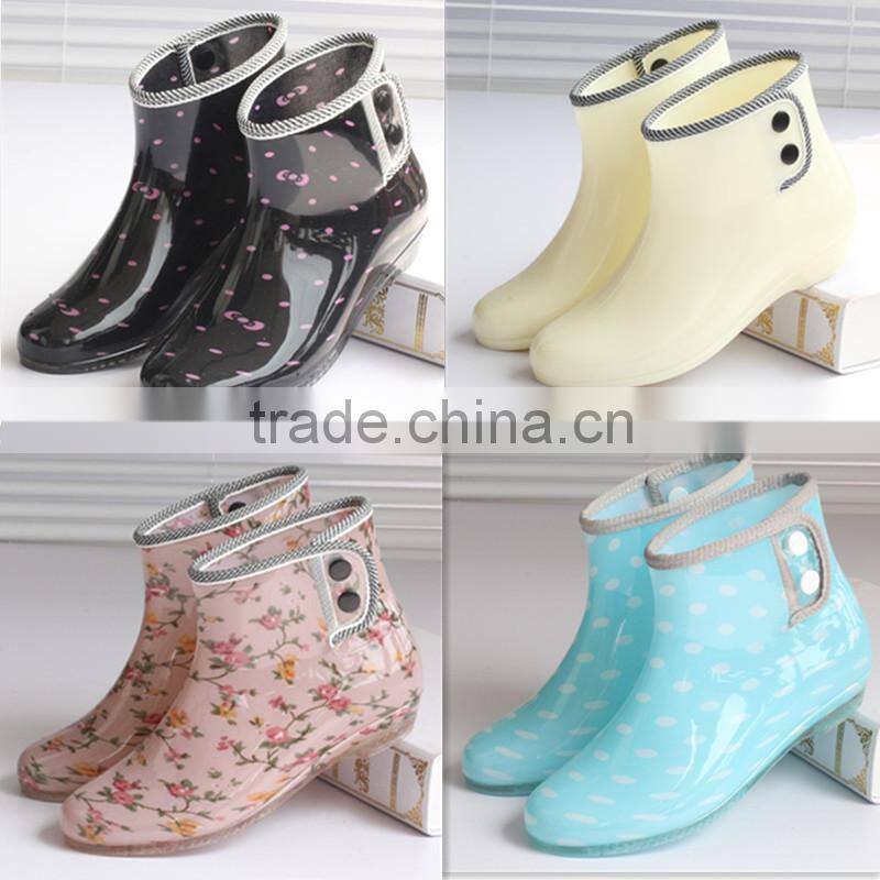 pvc Gum boot women garden rain boots women