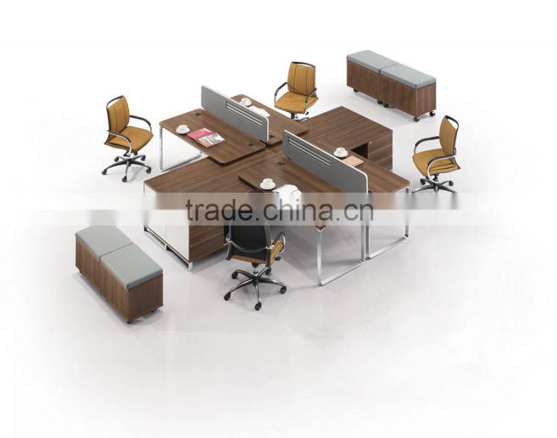 (MFC)PT-06 used computer desk stainless steel office workstation