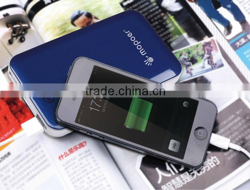 Portable battery power bank charger for digital devices power bank 8000mah