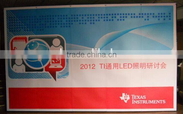 Pop up display Wall Banner, trade fair pop up display