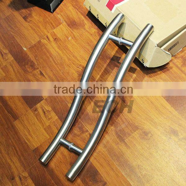 Stainless steel bathroom glass door handle