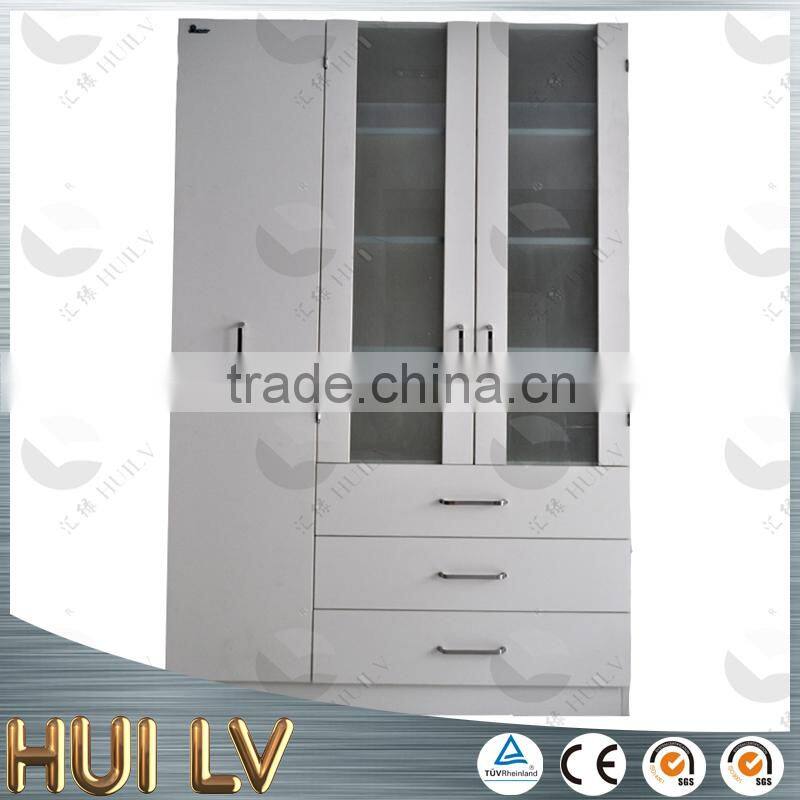 Durable high quality laboratory storage wooden cabinet