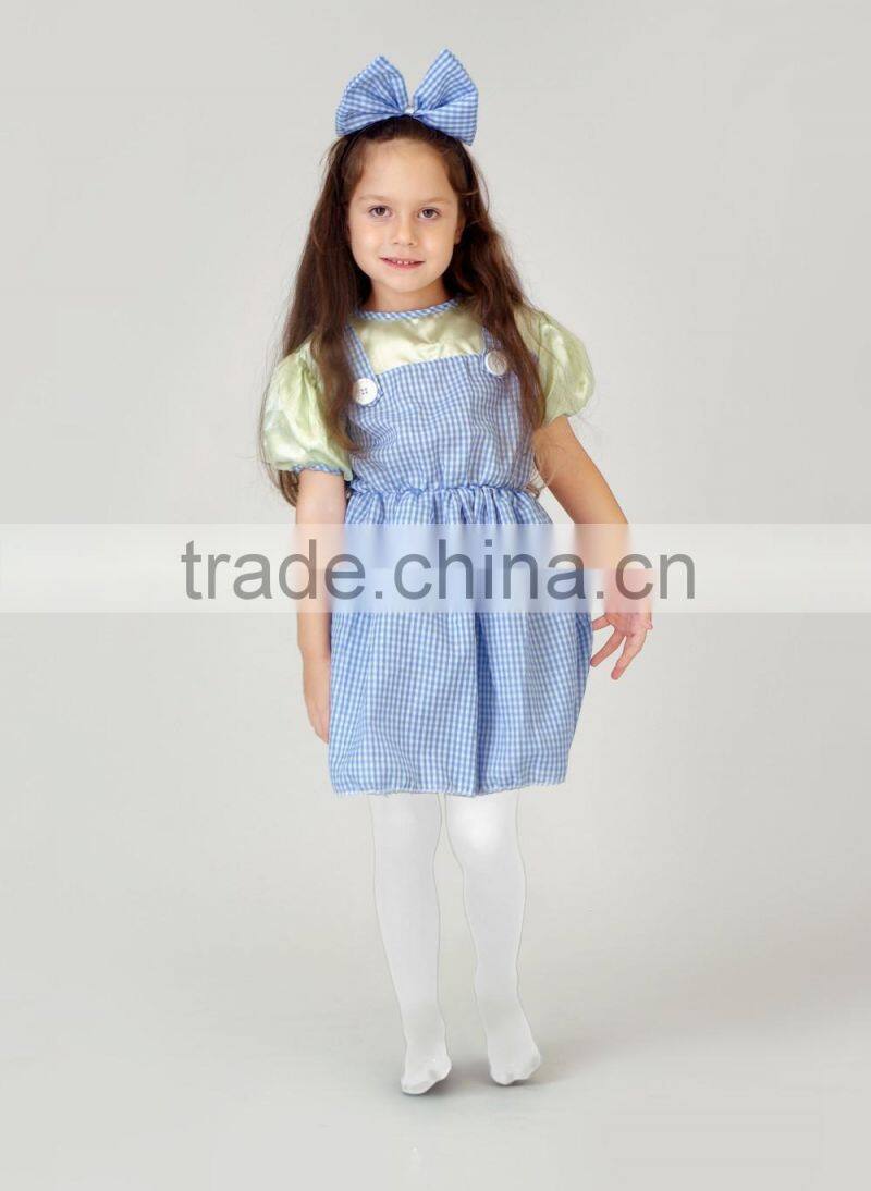 Halloween party cosplay costume children Dorothy dress costume wizard of oz costume