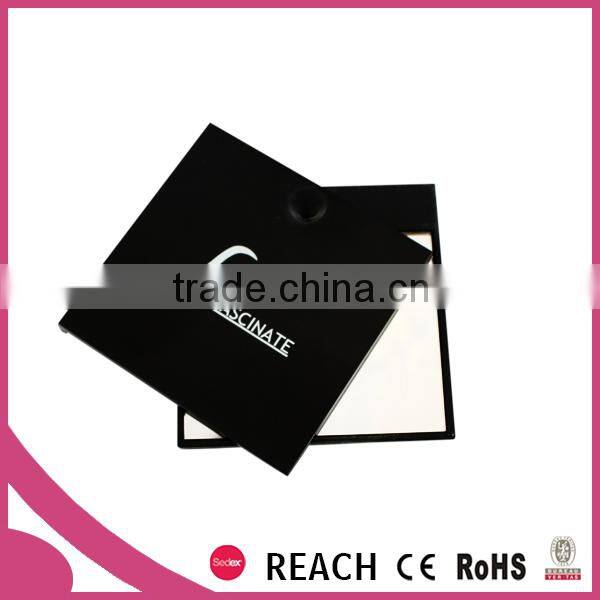 travel square pocket promotional slip cover cosmetic mirror
