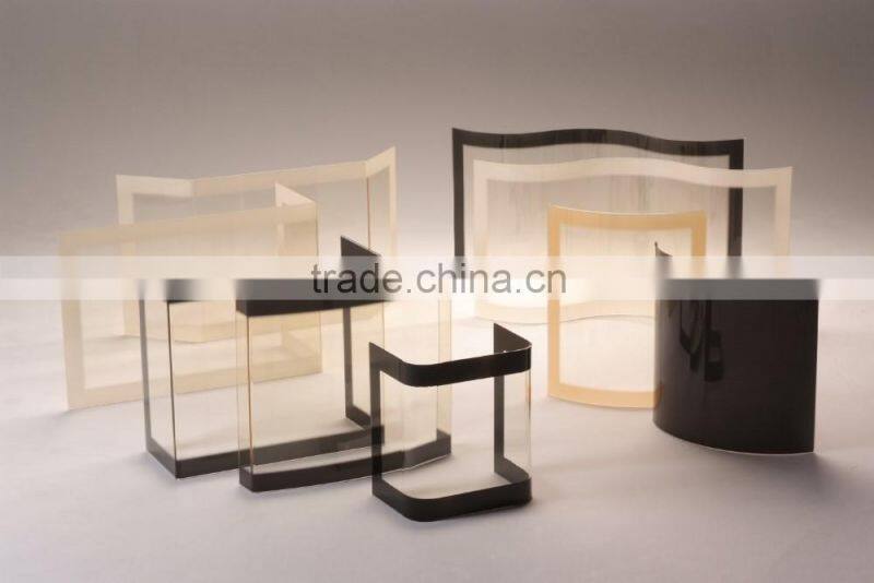 4mm Ceramic glass for real flame fireplace