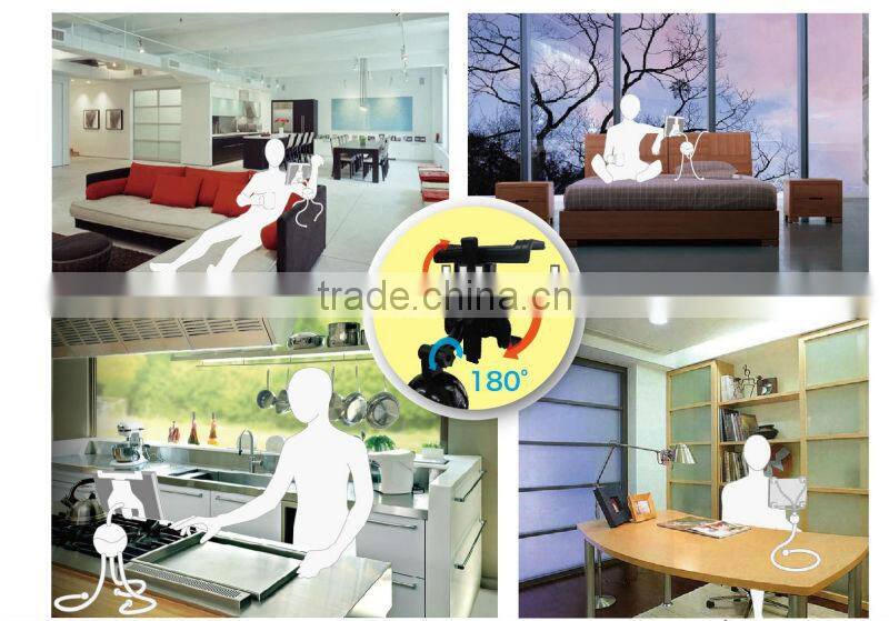 Portable standing writing desks laptop table on the bed