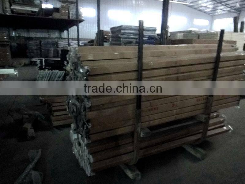 silver grey single metal beds/good school furniture metal dormitory beds