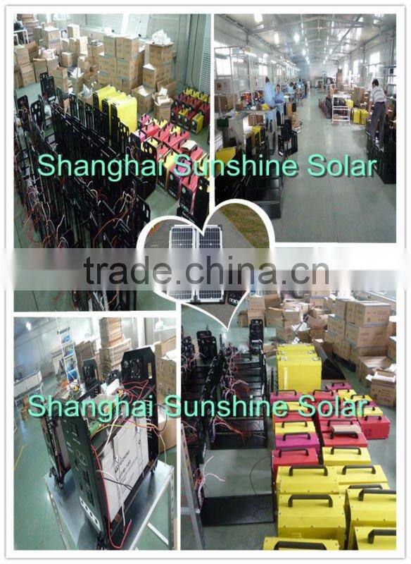 Portable solar panel system;solar lighting system