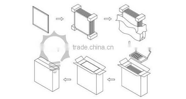 ULIOR Recessed led panel CE ROHS certificated 1200x300 led ceiling panel