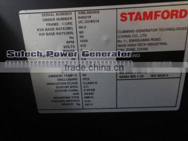 10Kw electric diesel generator set, powered by 403D-11G engine