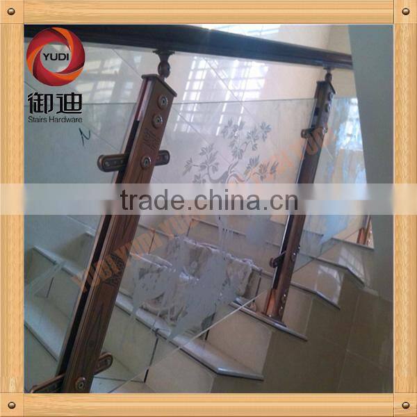 interior aluminum stair railing