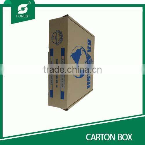 Brown kraft paper box corrugated carton box for shipping