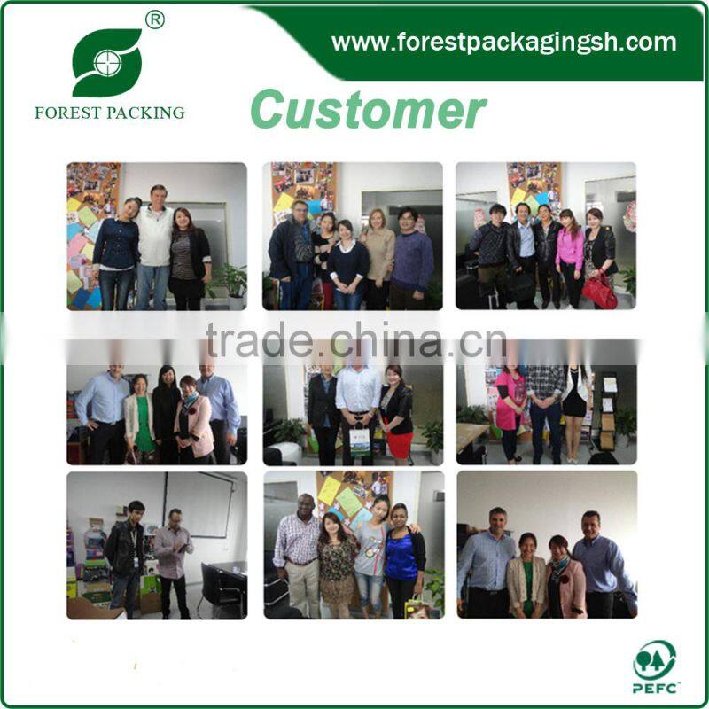 FULL COLOR CORRUGATED CARDBOARD PACKAGING BOX