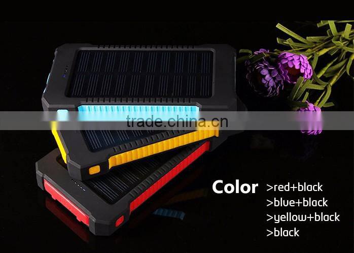 HC-S03 2016 products solar power bank charger for cell phones smartphones