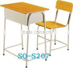 HOT SALE simple school desk and chair SQ-S207
